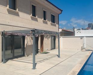 Exterior view of House or chalet for sale in A Coruña Capital   with Terrace and Swimming Pool