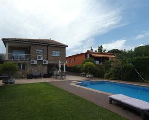 Swimming pool of House or chalet for sale in Riudellots de la Selva  with Air Conditioner, Terrace and Swimming Pool