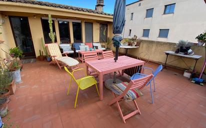 Terrasse von Einfamilien-Reihenhaus zum verkauf in Cassà de la Selva mit Terrasse und Balkon