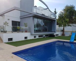 Piscina de Casa o xalet de lloguer en Godella amb Aire condicionat, Terrassa i Piscina