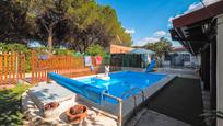 Swimming pool of Single-family semi-detached for sale in Valladolid Capital  with Terrace and Swimming Pool