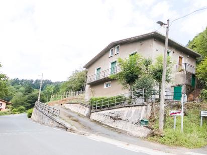 Vista exterior de Casa o xalet en venda en Anoeta amb Balcó