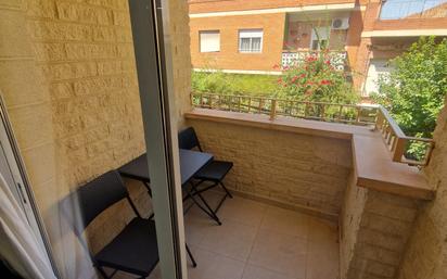 Terrassa de Apartament de lloguer en  Murcia Capital amb Aire condicionat i Balcó