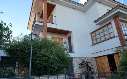 Exterior view of House or chalet for sale in La Pobla de Montornès    with Terrace, Swimming Pool and Balcony