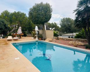 Swimming pool of Country house for sale in Santa Eulària des Riu  with Air Conditioner, Heating and Private garden