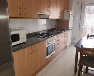 Kitchen of Flat for sale in Girona Capital  with Air Conditioner, Heating and Oven