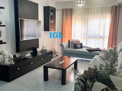 Living room of Single-family semi-detached for sale in Bormujos  with Air Conditioner and Terrace