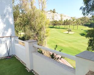 Exterior view of Single-family semi-detached for sale in Benalmádena  with Air Conditioner and Terrace