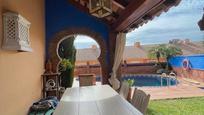 Terrace of Single-family semi-detached for sale in Algeciras  with Heating, Private garden and Parquet flooring